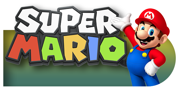 botón Super Mario