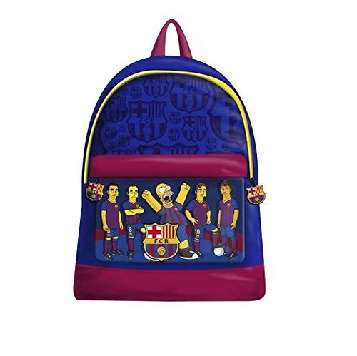 Mochila  Los Simpson F.C.Barcelona 35 cm