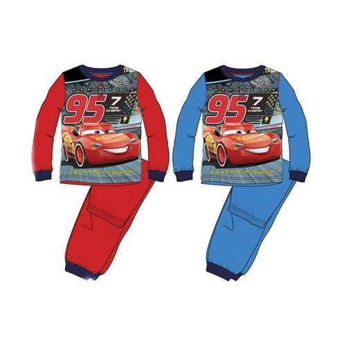 Pijama invierno Cars Disney azul 3 años