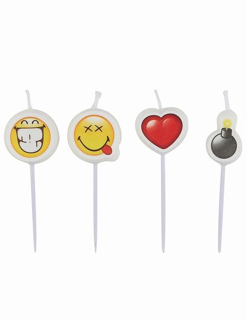 Velas con forma de Emoticonos