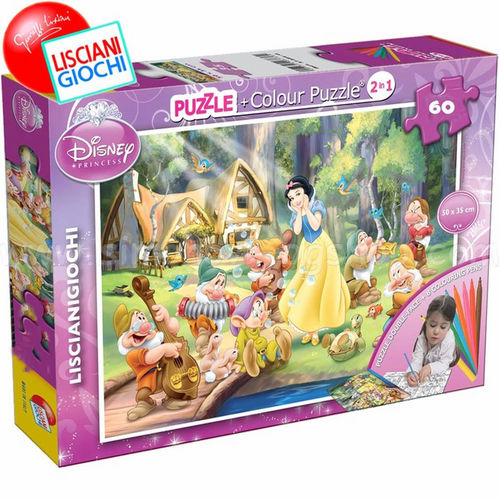 Puzzle de Blancanieves 60 piezas