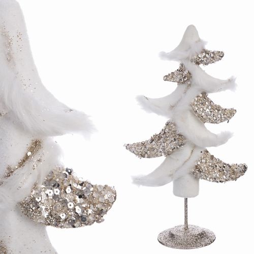 Árbol de Navidad decorado polyfoam 46cm