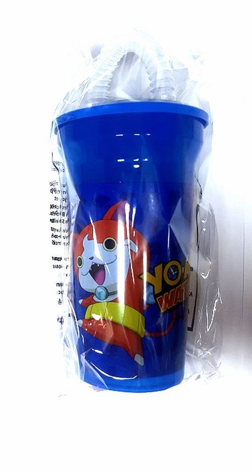 Vaso con pajita de Yo-Kai