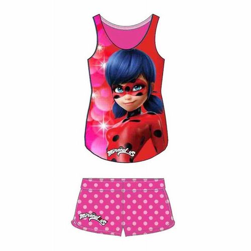 Pijama Tirantes LadyBug Rosa 3 aos