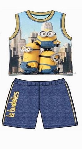 Conjunto Camiseta y Shorts Minions