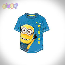 Camiseta Minions  3 años