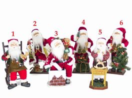 Papa noel decoración Navidad 40 cm