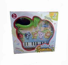 Órgano teclado infantil con luz y sonido