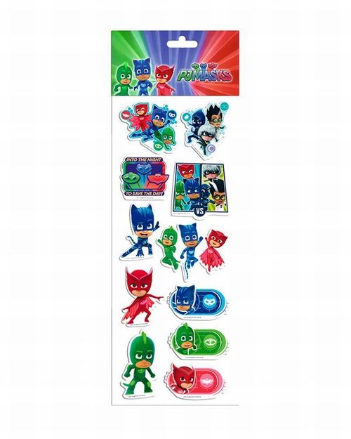 Pegatinas stickers removibles PJ Masks