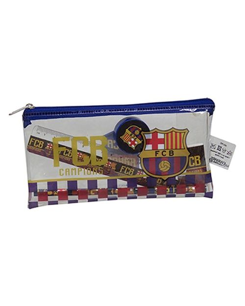 Estuche portatodo y accesorios F.C. Barcelona 22 x 3 x 10 cm