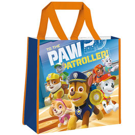 Bolsa de rafia Patrulla Canina Paw Patrol 38x38cm