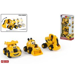 Set 3 vehículos construcción