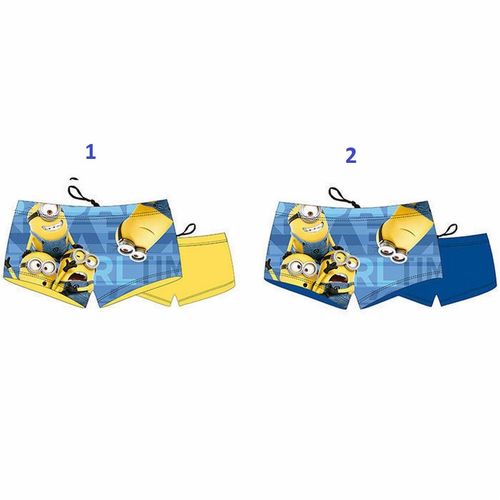 Bañador Bóxer Minions modelo 2 -4 años