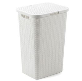 Cesta pongotodo con tapa Romeo 60L 41x32x61cm