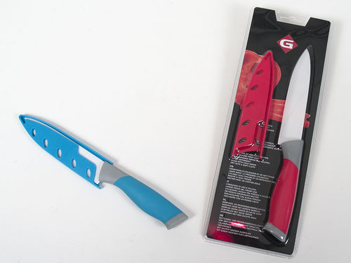 Cuchillo Allen cerámico 24 cm rojo