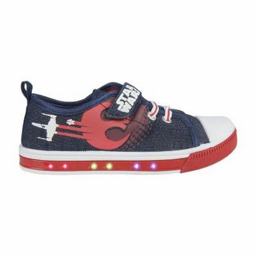 Zapatillas loneta con luz Star Wars 25