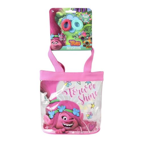 Bolso con accesorios Poppy Trolls 21 x 22 x 8 cm