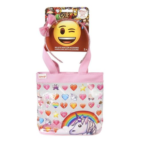 Bolso con diadema Emoji 22 x 21 x 8 cm
