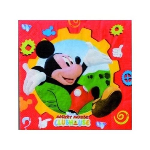 Pack 20 servilletas Mickey Mouse Disney 33 cm