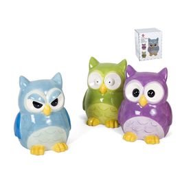 Hucha búho cerámica