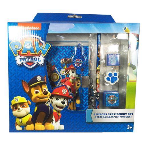 Set papelera diario Patrulla Canina 6pzs