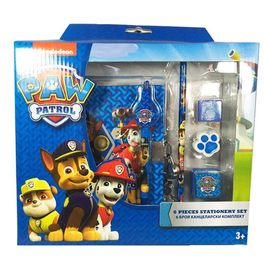 Set papelería diario Patrulla Canina 6pzs