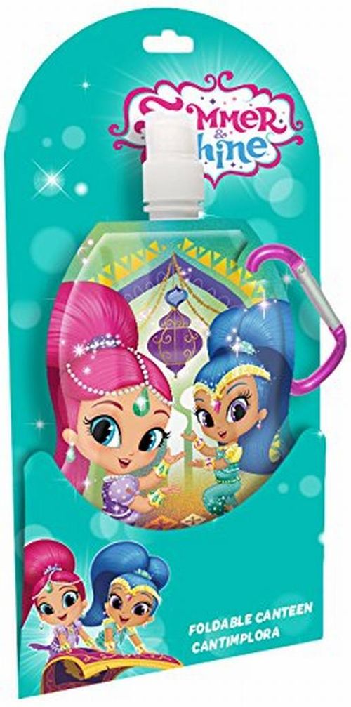 Botella cantimplora plegable enrollable Shimmer and Shine