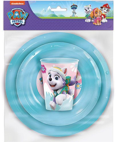 Set desayuno plástico La Patrulla Canina Skye Everest