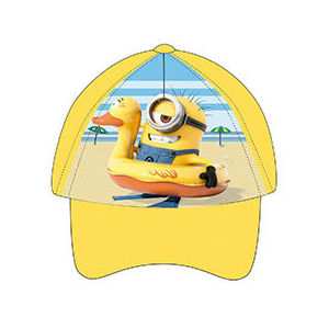 Gorra infantil Minions amarilla