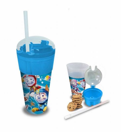 Vaso compartimento  2 en 1 de la Patrulla Canina