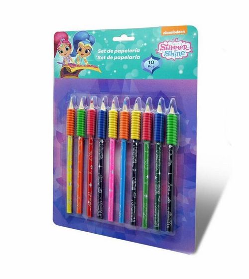 Set 10 lpices Shimmer and Shine