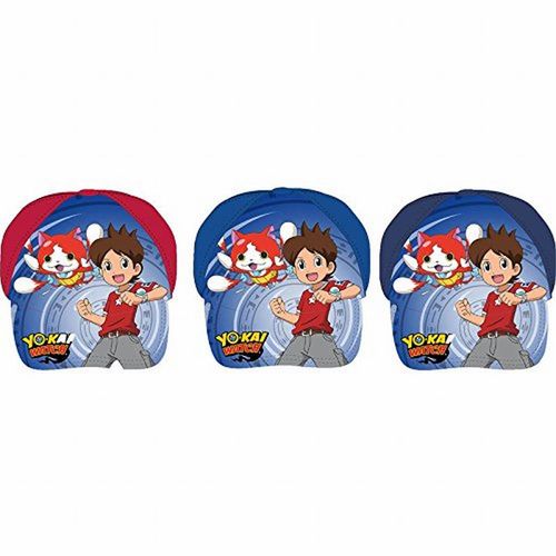 Gorra infantil Yo-Kai roja talla 54