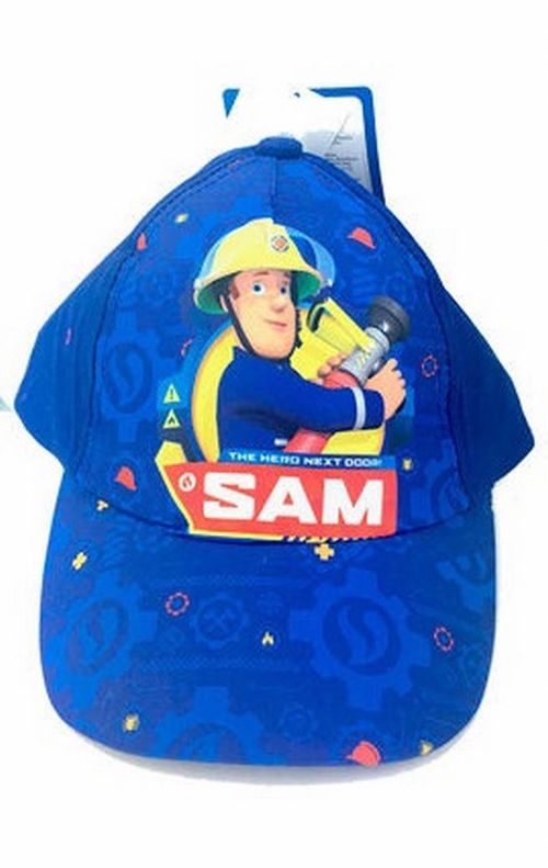 Gorra infantil Sam el Bombero talla 52