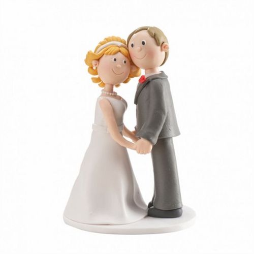 Figura  boda novios Clay 14cm