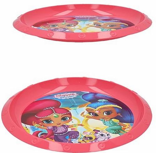 Plato plstico Shimmer and Shine 21 cm