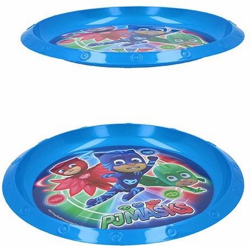 Plato plástico Pj Masks 21 cm