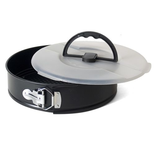 Molde con tapa 27cm acero de carbono