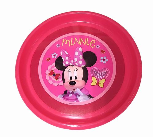 Plato llano de Minnie Mouse 22.5 cm