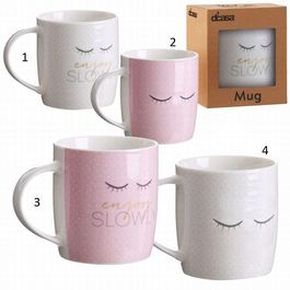 Taza cerámica "Chic" 8,3 x 8,3 x 10 cm Modelo 2