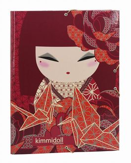 Carpeta con 3 solapas de Kimmidoll " Kazuna "