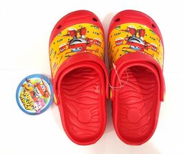 Zuecos para playa de Super Wings rojo