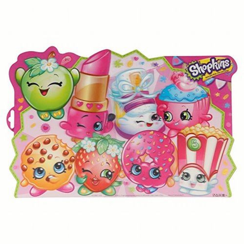 Mantel individual lenticular de Shopkins