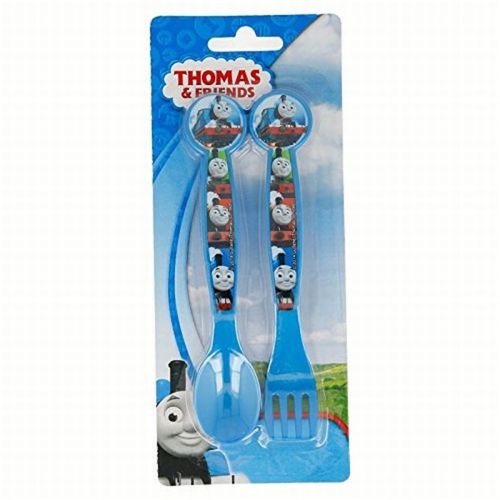 Set 2 cubiertos plástico Thomas and Friends