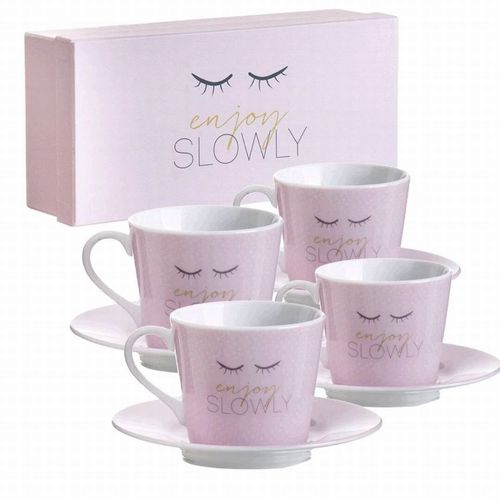 Juego de Café con cuatro servicios "Chic"