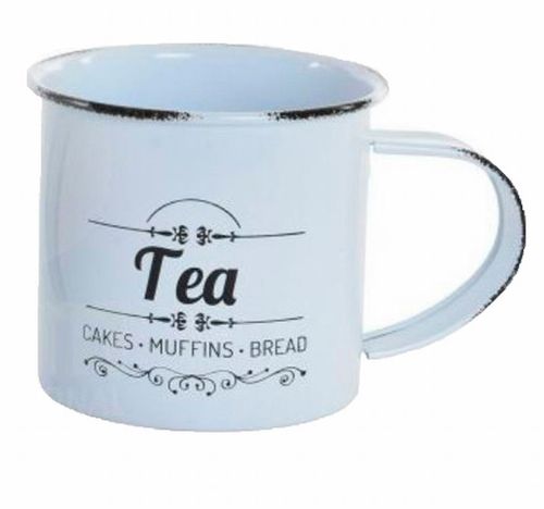 Taza metal Tea 8 x 9 cm