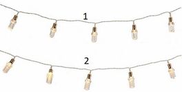 Tira led 10 mini bombillas