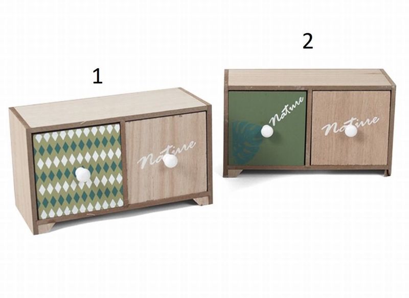 Cajonera mini decorativa 23 10 x 13 cm Modelo 2 - Tienda online