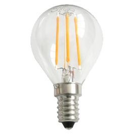 Bombilla vintage esférica filamento led 4w E14 Regulable