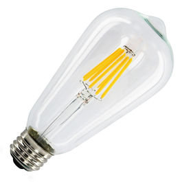 Bombilla vintage  filamento led tipo pera pezón 4w E27