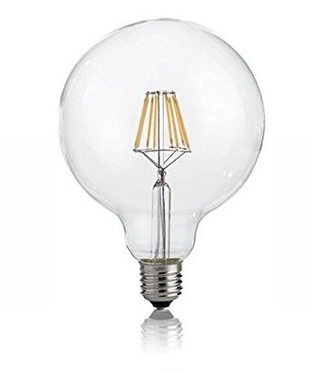 Bombilla vintage  filamento led forma de globo 6W E27